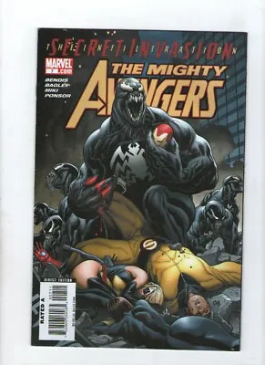 Buy Marvel Comic The New Avengers Secret Invasion At No. 7 March 2008 Venom Cover  • 2.54£