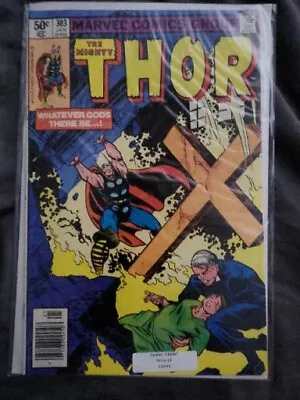 Buy Marvel Comics Journey Into Mystery The Mighty Thor - Number 303 - JAN 1981 • 10.39£