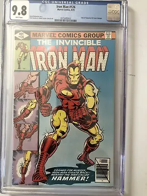 Buy CGC 9.8 Iron Man #126 Classic Suit-Up TOS #39 Homage Cover 1979 CGC 9.8 • 237.17£