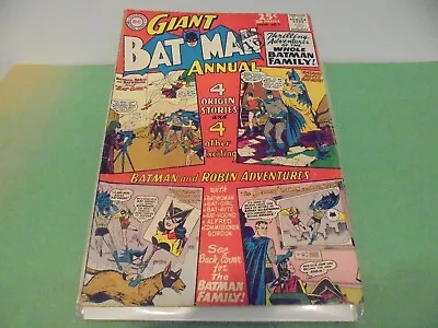 Buy DC COMICS- BATMAN #7 - 80page GIANT 1964 ANNUAL - GOOD USED Condition, • 17.99£