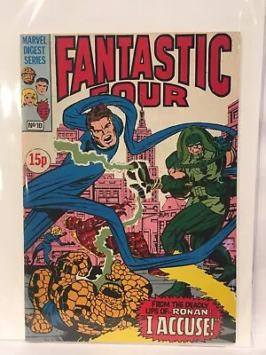 Buy Marvel Digest Series Fantastic Four #10 FN UK Reprint • 4.99£