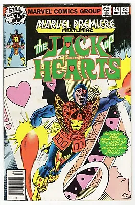 Buy Marvel Premiere #44 VINTAGE 1978 Marvel Comics Jack Of Hearts • 7.92£