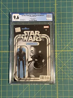 Buy Star Wars Rogue One 1 CGC 9.6 JTC Jyn Erso Variant First Appearances • 97.14£