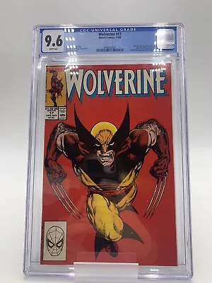 Buy WOLVERINE #17 CGC 9.6 NM+ WP (Marvel Comics, 1989)  Classic JOHN BYRNE Cover • 120.36£