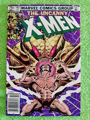 Buy UNCANNY X-MEN #162 VF Newsstand Canadian Price Variant 1st Wolverine Solo RD5197 • 9.48£