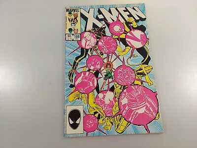Buy Uncanny X-Men #188 1st Cameo Appearance Of The Adversary (Naze) 1984 Free Ship! • 7.13£