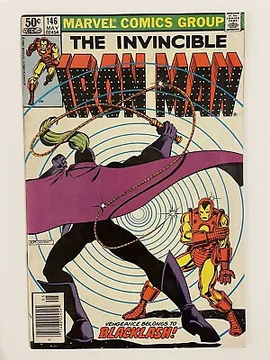 Buy The Invincible Iron Man #146, 1981 Bronze Age, Marvel Comics Group Comic Book • 9.93£