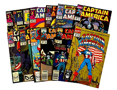 Buy Captain America Lot Of Twelve (12) Comics  359 To 383 Range • 16.06£