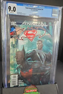 Buy Superman Batman Annual #4 CGC 9.0 Artgerm Lau Batman Beyond 2010  • 78.84£