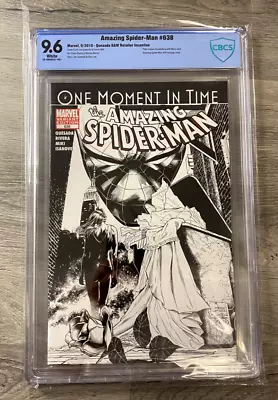 Buy Amazing Spider-Man #638 Marvel Comics CBCS 9.6 Joe Quesada Sketch Variant • 125.86£