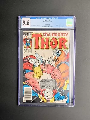 Buy Thor # 338 (1983) CGC 9.6+/ NM+ Origin Beta Ray Bill- 1st Stormbreaker Newsstand • 55.56£