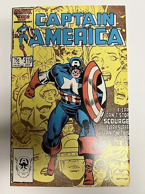 Buy Marvel - Captain America - Issue # 319 - 1986. • 3.95£