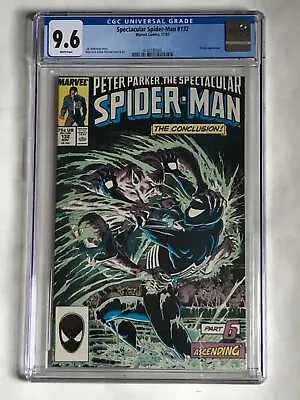 Buy Peter Parker Spectacular Spider-Man #132 CGC 9.6. Kraven’s Last Hunt, Vermin • 68.60£