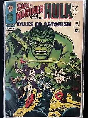 Buy Tales To Astonish #81 (Jul 1966, Marvel) 1st Appearance Boomerang • 35.57£