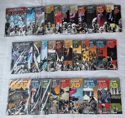 Buy The Walking Dead Volumes 1-32 💎Sealed Complete Comic Book Series TPB . • 285£