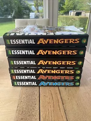 Buy Essential Avengers Vol 1-6 TPB Graphic Novel Marvel Comics (6 Book Lot) • 69.99£