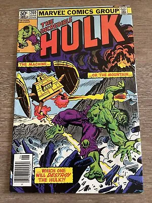 Buy Incredible Hulk #260 Marvel Comic Old High Grade 1981 Issue High Grade Combine S • 7.89£