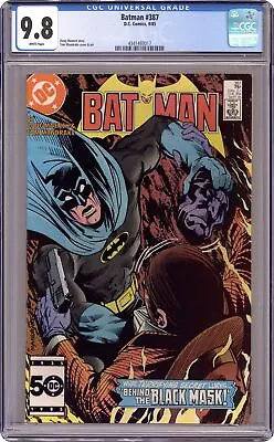 Buy Batman #387 CGC 9.8 1985 4341493017 • 138.56£
