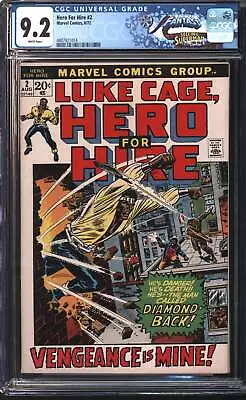 Buy Marvel Hero For Hire 2 8/72 FANTAST CGC 9.2 White Pages • 252.20£