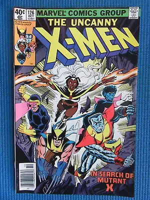 Buy Uncanny X-Men #126, FN- 5.5, 1st Full Proteus; Wolverine, Havok, Storm, Phoenix • 22.39£