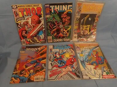 Buy 1992 Amazing Spider-man #101, 368&9 Avengers 273, The Thing 13, Mighty Thor 285  • 14.18£
