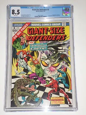 Buy Giant-Size Defenders 3 (1975 Marvel) CGC 8.5 1st Appearance Of Korvac • 159.83£