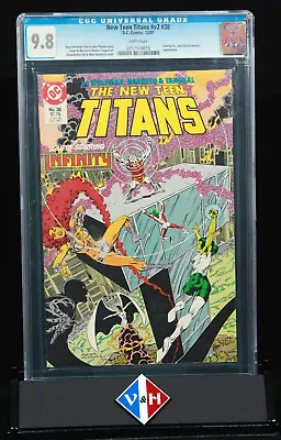 Buy New Teen Titans #38 ~ CGC 9.8 ~ With Infinity Inc. ~ D.C. Comics (1987) • 55.33£