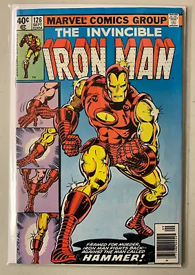Buy Iron Man #126 Newsstand Marvel 1st Series (5.5 FN-) (1979) • 18.97£