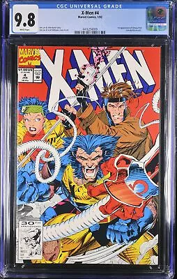 Buy X-Men #4 CGC NM/M 9.8 White Pages 1st Appearance Quicksilver Scarlet Witch!  • 94.08£