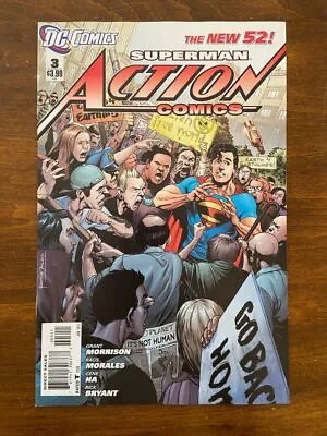 Buy ACTION COMICS #3 (Marvel, 1988) VF/+ Superman, New 54 • 2.37£