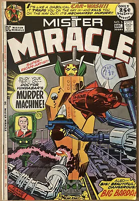 Buy Mister Miracle #5 December 1971 1st App Virman Vundabar Jack Kirby Nice Key 🔑 • 19.99£