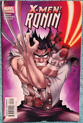 Buy X-Men Ronin May 2003 Marvel Comic Book Volume 1 Issue #2 - Part Two: Bunraku • 3.95£