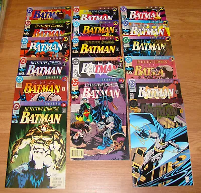 Buy DC Comics Batman #492-500 Detective Comics Batman #659-666 Knightfall 1-12 15-19 • 59.13£