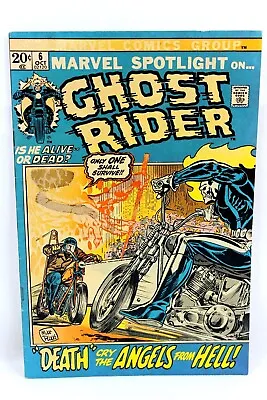 Buy Marvel Spotlight #6 Ghost Rider 2nd Appearance 1972 Marvel Comics G+/VG- • 77.85£