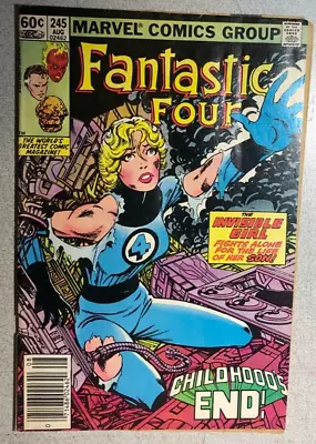 Buy FANTASTIC FOUR #245 (1982) Marvel Comics VG+ • 11.06£