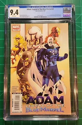Buy Adam: Legend Of The Blue Marvel #1 CGC 9.4 • 353.33£