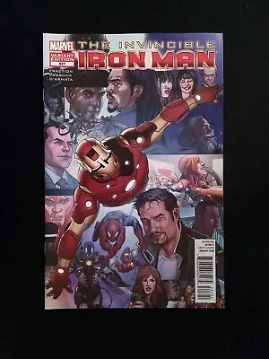 Buy Invincible Iron Man #527B  Marvel Comics 2012 VF/NM  Larroca Variant • 6.32£