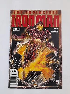 Buy INVINCIBLE IRON MAN Issue #54 Marvel Comics 2002 BAGGED AND BOARDED • 2.80£