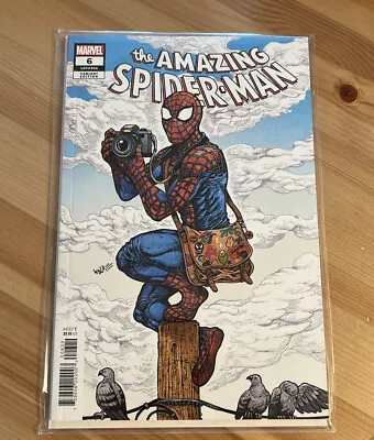 Buy Amazing Spider-Man # 6 (LGY 900) (2022, Marvel) Wolf Variant • 15.80£