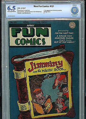 Buy More Fun Comics #121  CBCS 6.5 FN+ Golden Age DC Comics 1947 Amricons • 476.36£