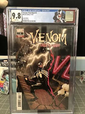 Buy Venom First Host #3 CGC 9.8 WP!JOHNSON VARIANT! 1ST SLEEPER! VENOM LABEL • 35.48£