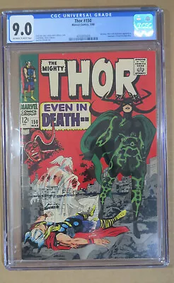 Buy Thor # 150 Mar 1968 CGC 9.0 • 316.12£