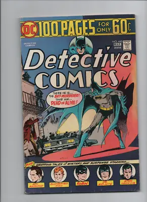 Buy Detective Comics #445 VG- 3.5 1975 100PAGES   -B5- • 19.13£