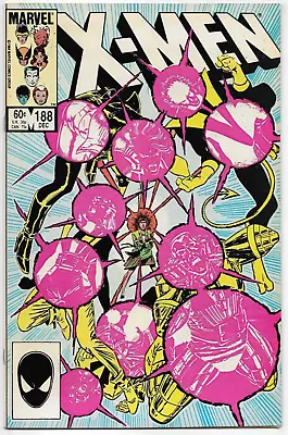 Buy Uncanny X-Men #188 Marvel Comics Claremont Romita Jr Green 1984 FN/VFN • 4.50£