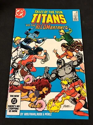 Buy DC Comics Tales Of The Teen Titans #48 1984 SIGNED George Perez Key Issue NM • 31.60£