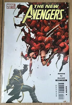 Buy The New Avengers #27 (1st App 2nd Ronin, Clint Barton) Key 2007 Marvel Comic  • 6.95£
