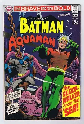 Buy Brave And The Bold #82 GD Neal Adams Aquaman 1969 DC Comics • 26.54£