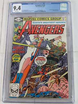 Buy The Avengers #195 CGC 9.4 WP May 1980 Marvel Comics 4251605009 • 52.63£