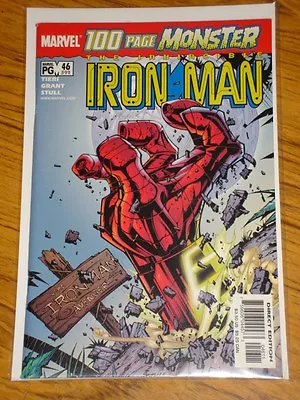 Buy Ironman #46 Vol3 The Invincible Marvel Comics November 2001 • 5.99£