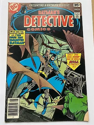 Buy BATMAN In DETECTIVE COMICS #477 DC Comics VF- 1978 • 6.95£